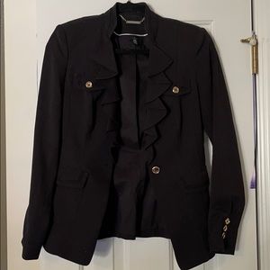 WHBM black blazer